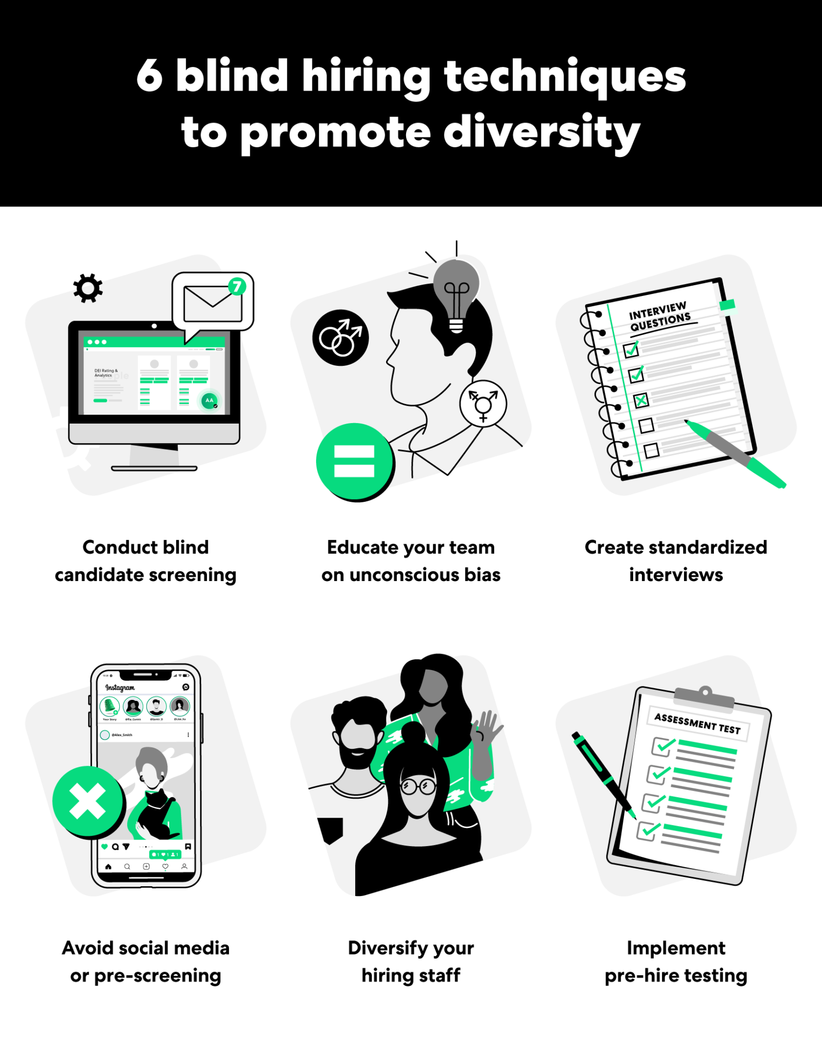 6 blind hiring techniques to promote diversity