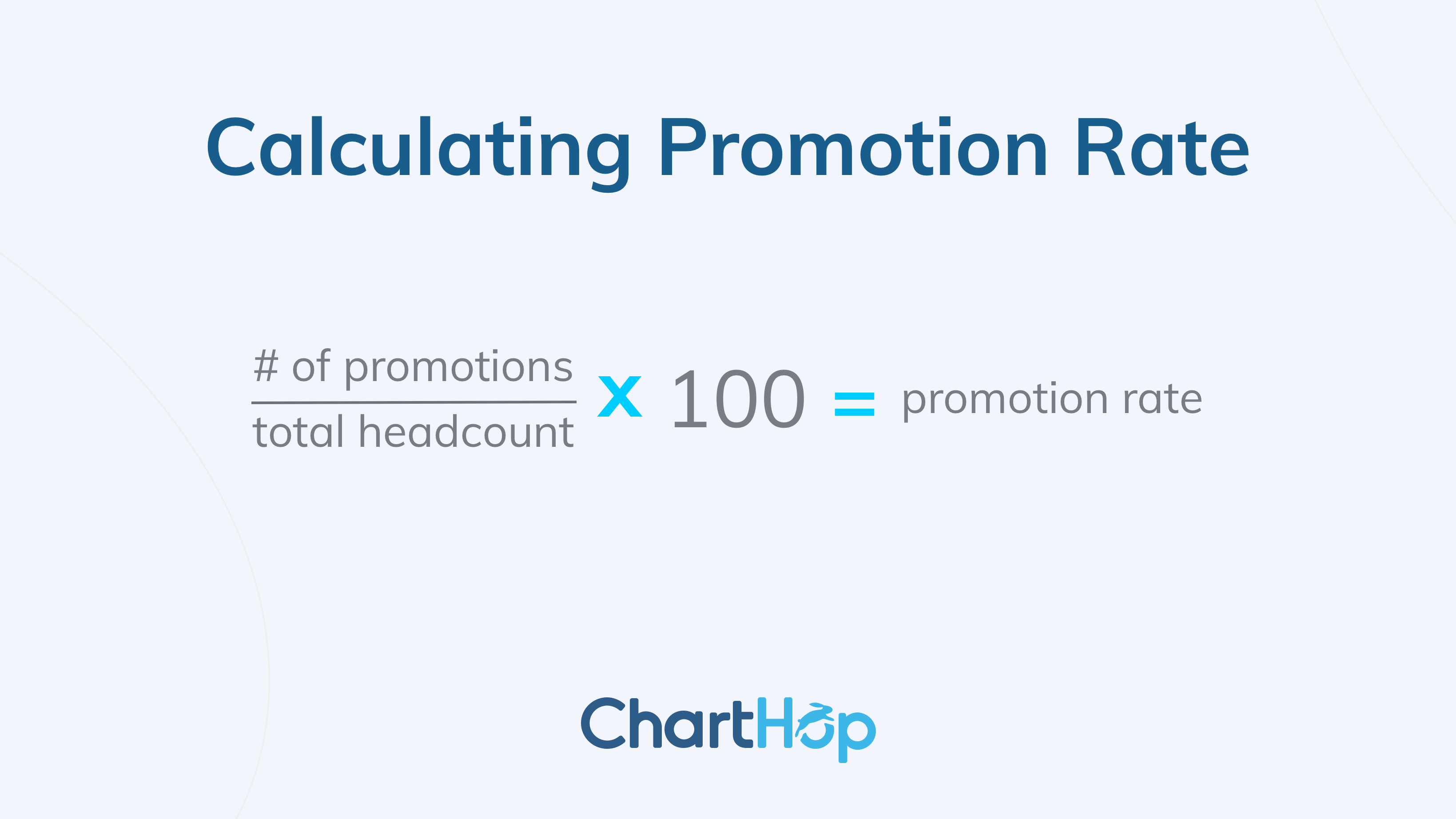 Promotion Rate formula
