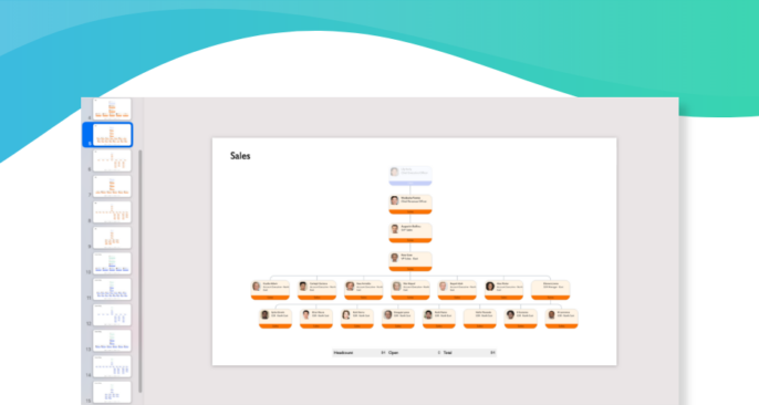 December 2021 Product Updates: Org Chart Visuals