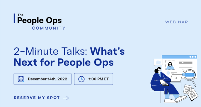 2-Minute Talks: What's Next for People Ops